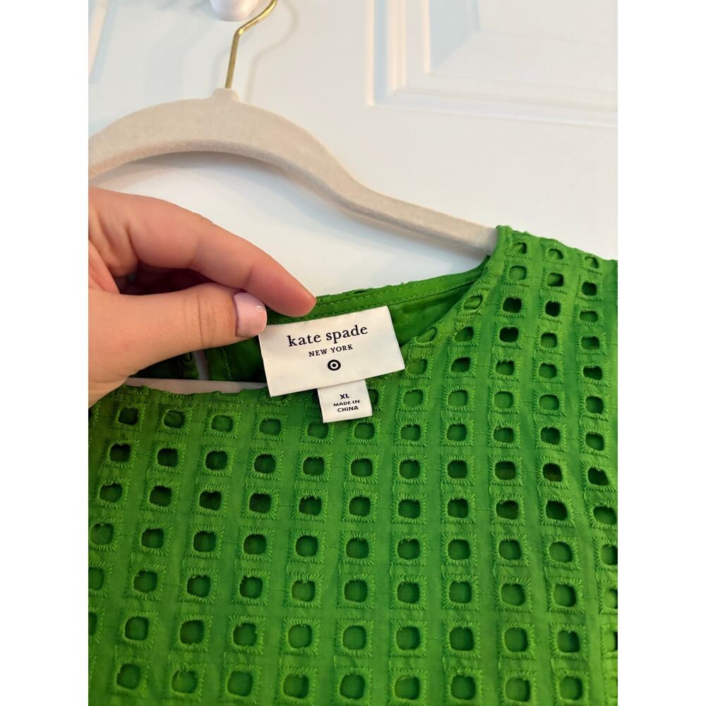 Kate Spade x Target Cropped Blouse Size XL - Picture 3 of 4